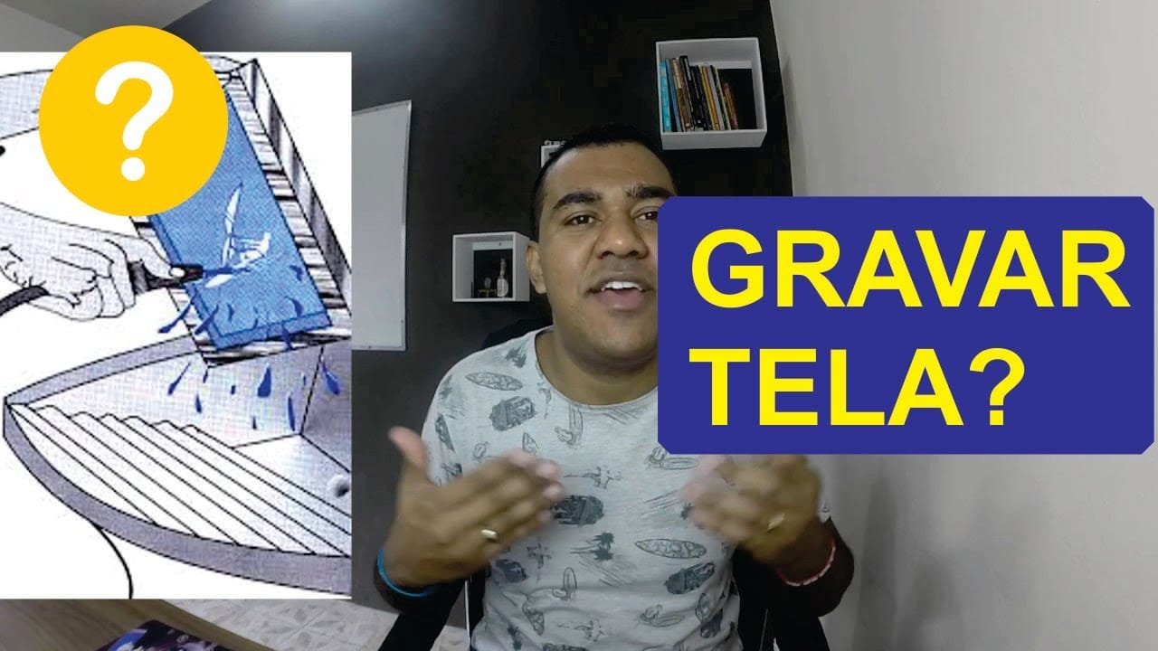 Como funciona a gravação de tela de serigrafia